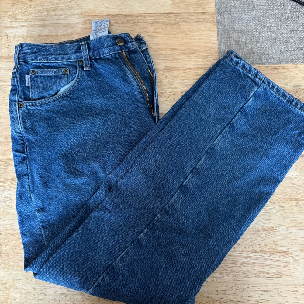 Carhartt Blue Cargo Pants Durable and insulated